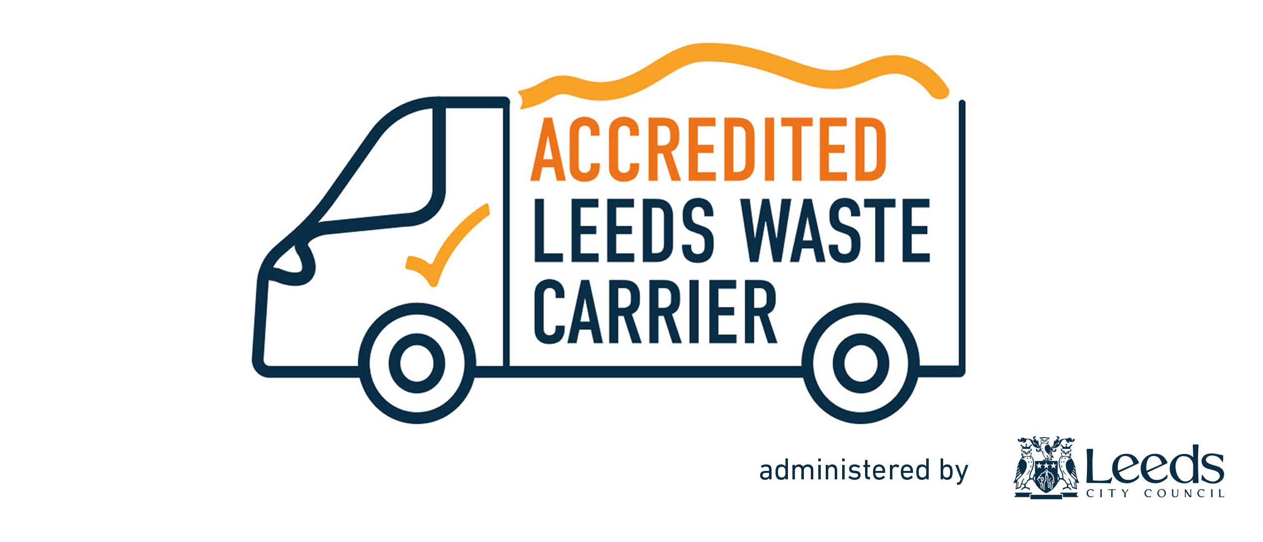 Accredited Leeds Waste Carrier, administered by Leeds City Council